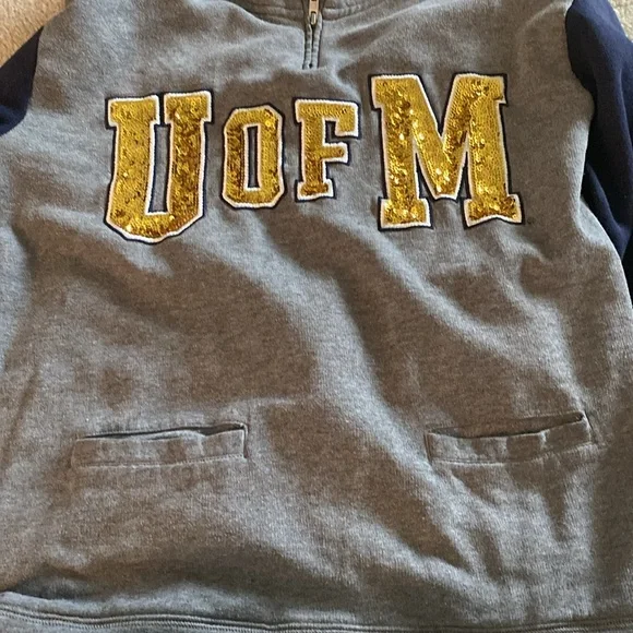 Victoria secret Pink college university of Michigan sweatshirt - Picture 11 of 11